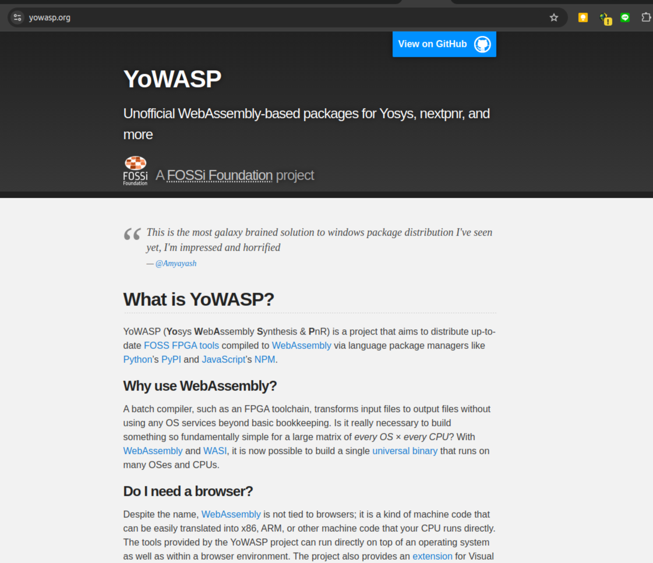 YOWASP