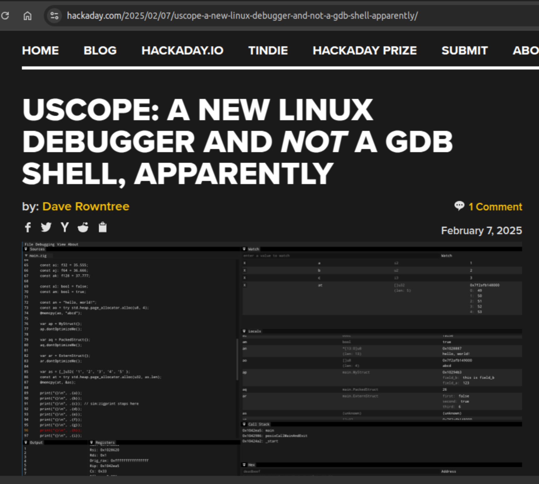 UScope